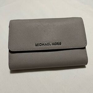Michael Kors Gray/Silver Crossybody